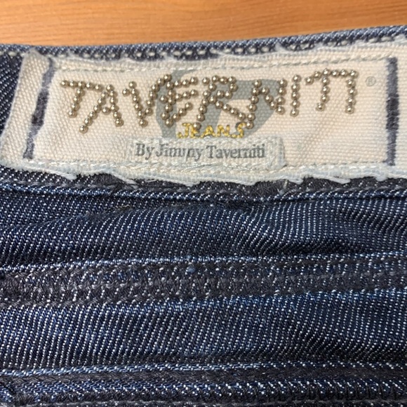 Taverniti So Jeans, Janis Punk 18, Low Rise, Dark Wash, Bootcut, Quality Jeans - Picture 5 of 16